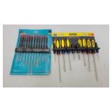 (2) screwdriver sets