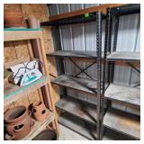 Metal shelving unit, no contents included