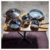 Stainless cookware set