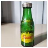 Squirt soda bottle shaker