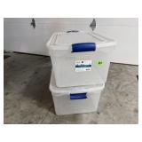 Empty storage totes (2)