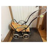 Vintage baby stroller