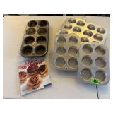 Muffin tins, cookbook