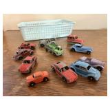 Toy metal cars