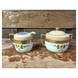 China cream & sugar set