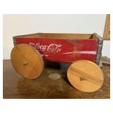 Coca Cola beverage crate wagon,