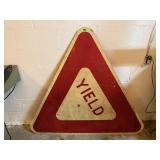 LARGE Yield Traffic sign