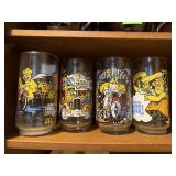 The Great Muppet Show drinking glasses