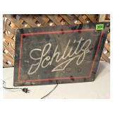 Schlitz Beer electric sign