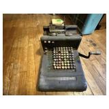 Vintage adding machine