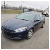 2016 Dodge Dart Miles not Actual Stock #554976