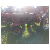 Farmall H with fenders runs