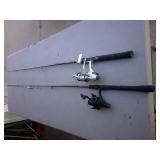 2 rods and reels