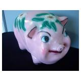 large ceramic piggy bank