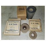 Vtg D.R. bandage, tape