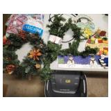 Christmas items and tote