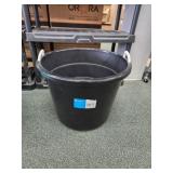 17 gallon double handled plastic utility tub,