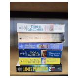 6 assorted paperback reading books- Debbie