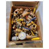 Box of large assortment gate valves