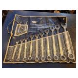 K&F 14 piece set combination wrench set size 9 mm