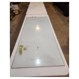 Tempered glass, 25.5 x 58