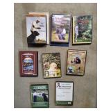 Assorted dog retriever training DVDs