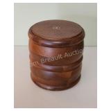 Vintage Kustom Kraft wooden ice bucket