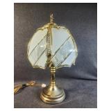 Vintage Glass Frosted Lamp