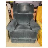 LazyBoy Blue rocking recliner chair