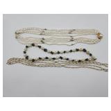 Freshwater Pearl Necklace, Pearl Like Necklaces(2)