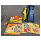 Puzzle Books, Steering Toy & Diving Flippers