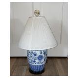 Blue & White Ceramic Table Lamp