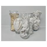 Clear Glass Vases