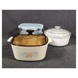 Fire King Baking Dish and Glass Lunch Containers