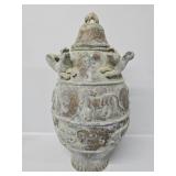 Antique Chinese Animal Decorated Container