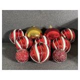 Candy Cane Stripe Ornaments