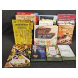 Needle Point, Crochet, Cook & Refence Books