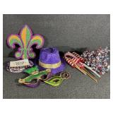 Mardi Gras and 4th of July Party Favors