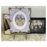 Antique Pictures & Frames, Easel , Angel Mirror