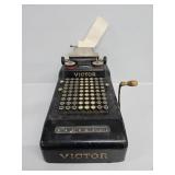 Antique Victor Adding Machine