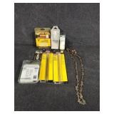 Saw Chain File, 18" Saw Chain, Baggage Door Catch