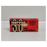 .30 Cal Carbine Norma Ammo