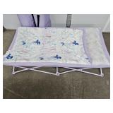 Purple Kids Cot