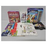 Coloring Books, Colored Pencils, Puzzles