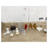 Assorted candle holders and votives box