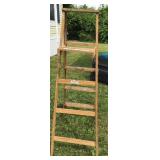 5 ft wood step ladder.