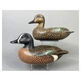 G. Sweeney Pr of Blue-Winged Teal Duck Decoys