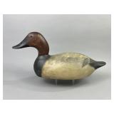 Evans Canvasback Drake Duck Decoy