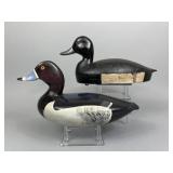 2 Drake Duck Decoys