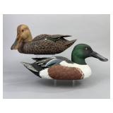 T. Noe Pr of Shoveler Duck Decoys